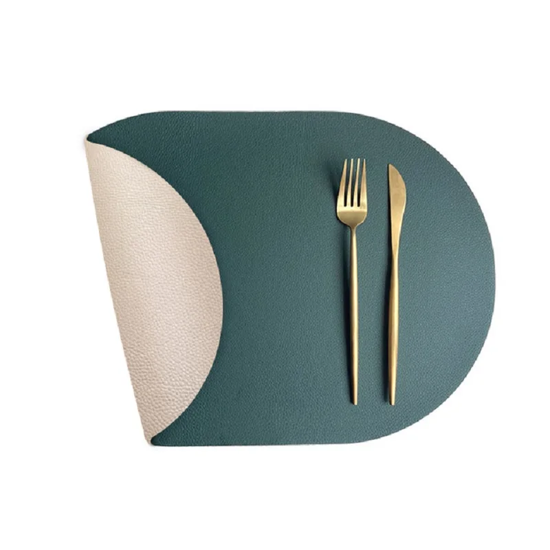 Dual-Sided Faux Leather Placemats – Waterproof Heat-Resistant Wipe Clean Table Mats for Stylish Dining Table Settings - Image 7