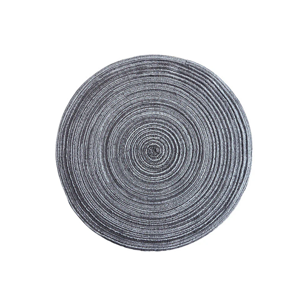 Round Woven Placemats in Vibrant Colours for Stylish Dining - Image 4