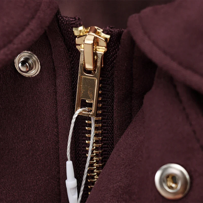 Sarvenna Faux Suede Balloon Bomber Jacket – Women’s Oversized Jacket in Black, Claret, Mocha & Khaki - Image 10